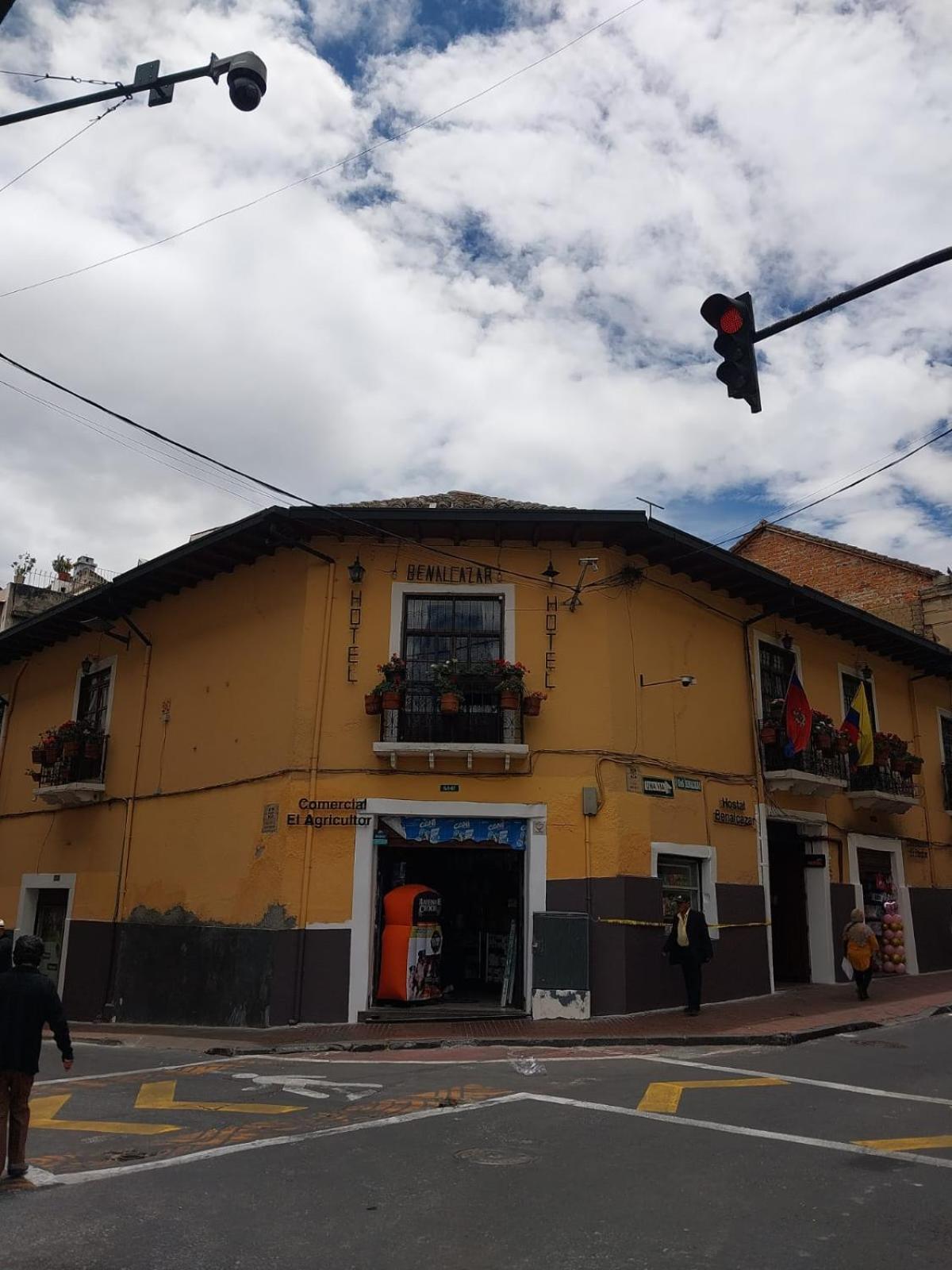 Hostal Benalcazar Quito Exteriér fotografie